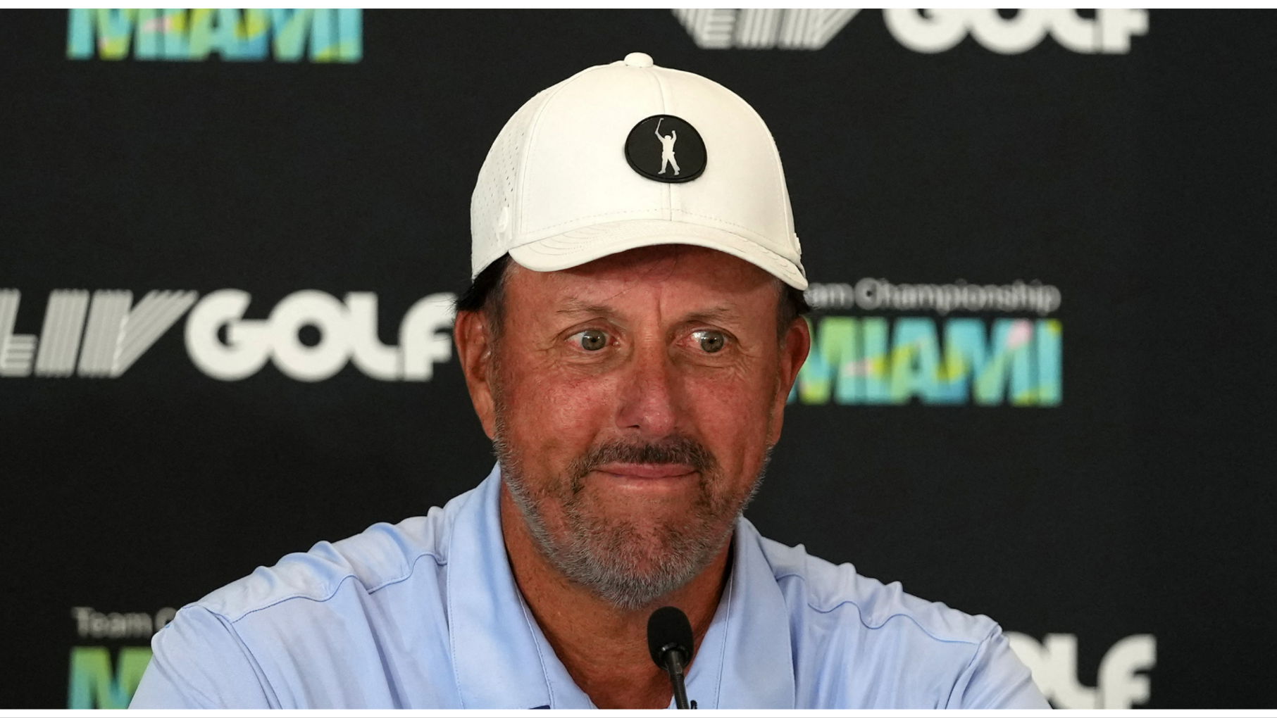 LIV Golf's Phil Mickelson mocks PGA Tour revamp with Mr. Bean meme